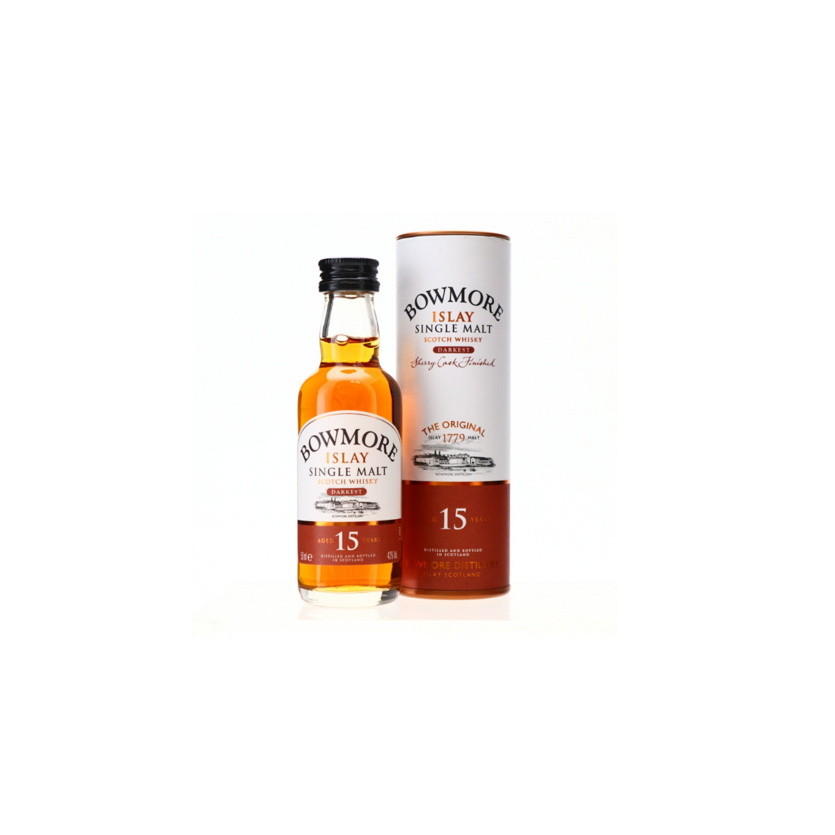 Bowmore 15 year old (miniature)