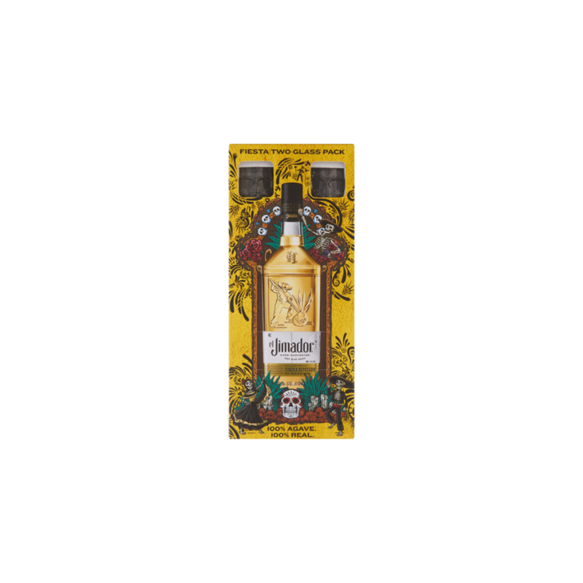 el Jimador Reposado Tequila (Gift box with double shot glasses)