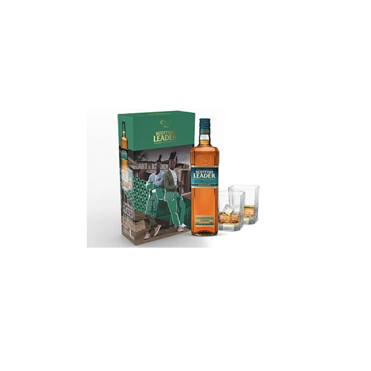 Scottish Leader Signature (with 2 glass gift set)