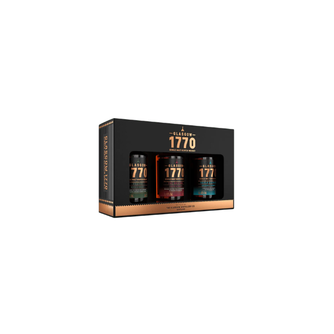 Glasgow 1770 Distillery Miniature Gift Pack