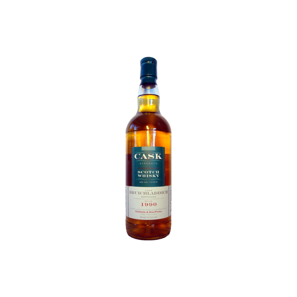 Bruichladdich 1990 Gordon and MacPhail Cask Strength