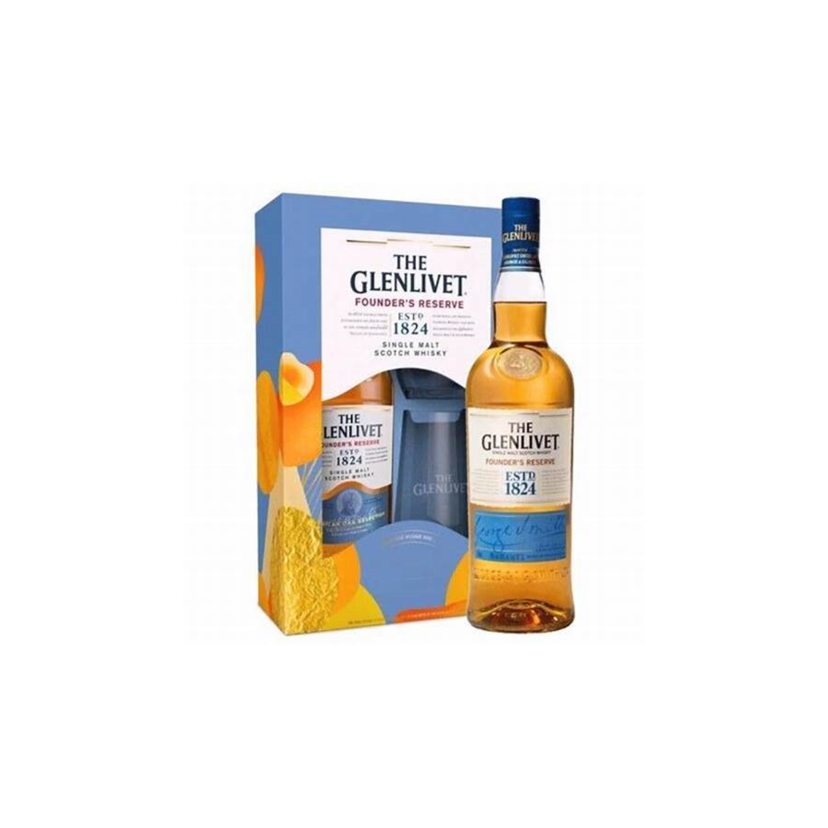 Glenlivet Founders Reserve (with 2 glass set)