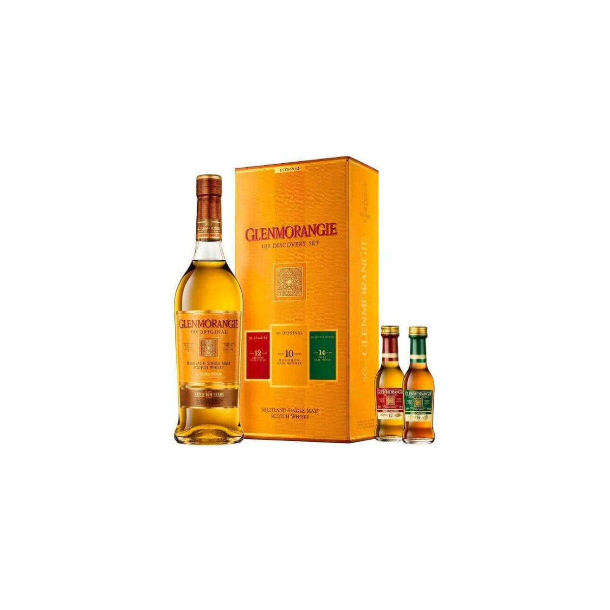 Glenmorangie The Original 10 years (Discovery pack with 2 miniatures)