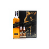 Johnnie Walker Black Label 12 year old 200th Anniversary Gift pack with 2 miniatures