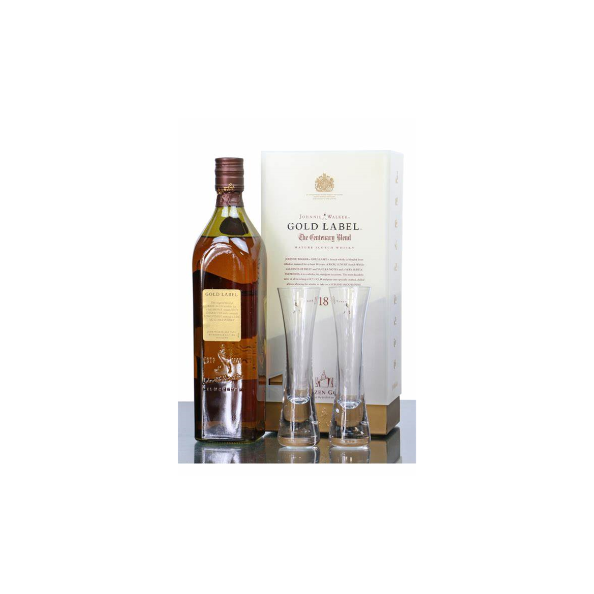 Johnnie Walker Gold Label 18 year old The Centenary Blend Frozen Gold
