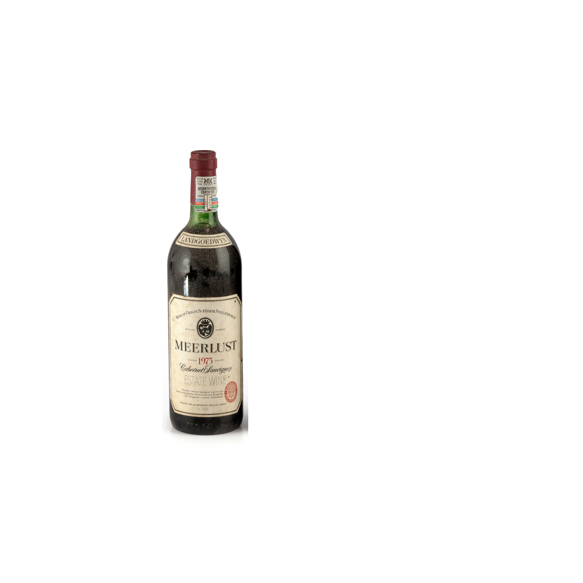 Meerlust Cabernet Sauvignon 1975