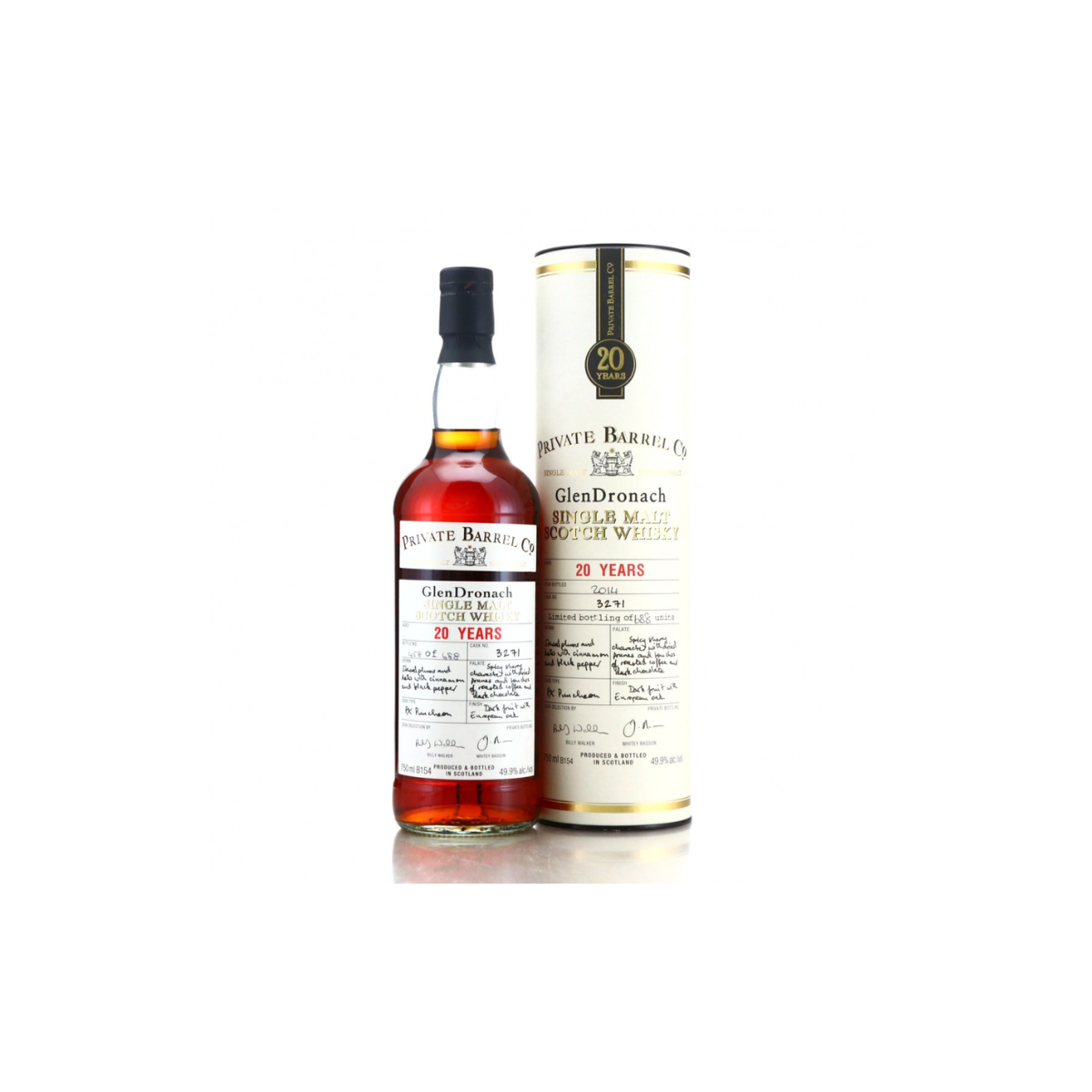 Glendronach 20 year PX Single Cask (Private Barrel Co.)