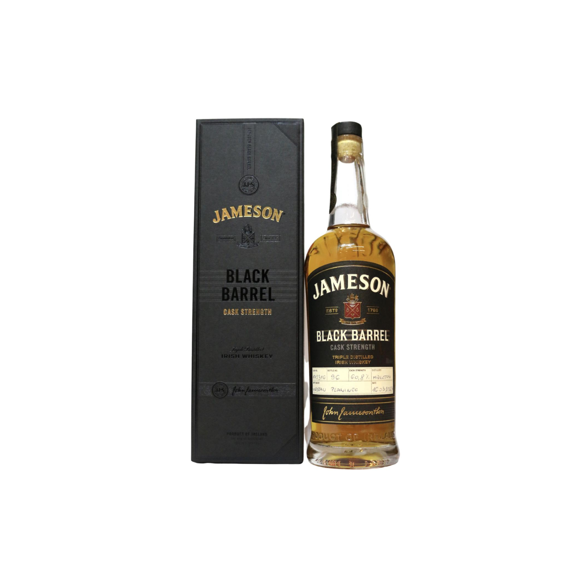 Jameson Black Barrel Cask Strength (distillery pour)