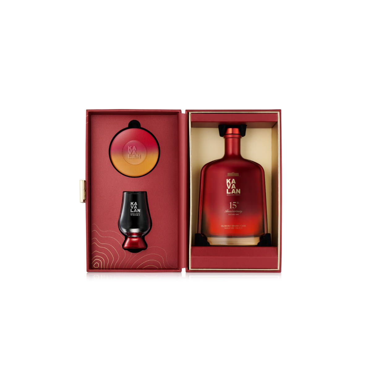 Kavalan 15th Anniversary Vintage 2009 Oloroso Sherry Cask Strength