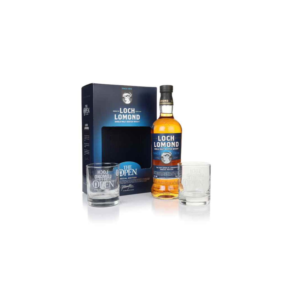 Loch Lomond The Open 2022 Special Edition (Gift Set with 2x Glasses)