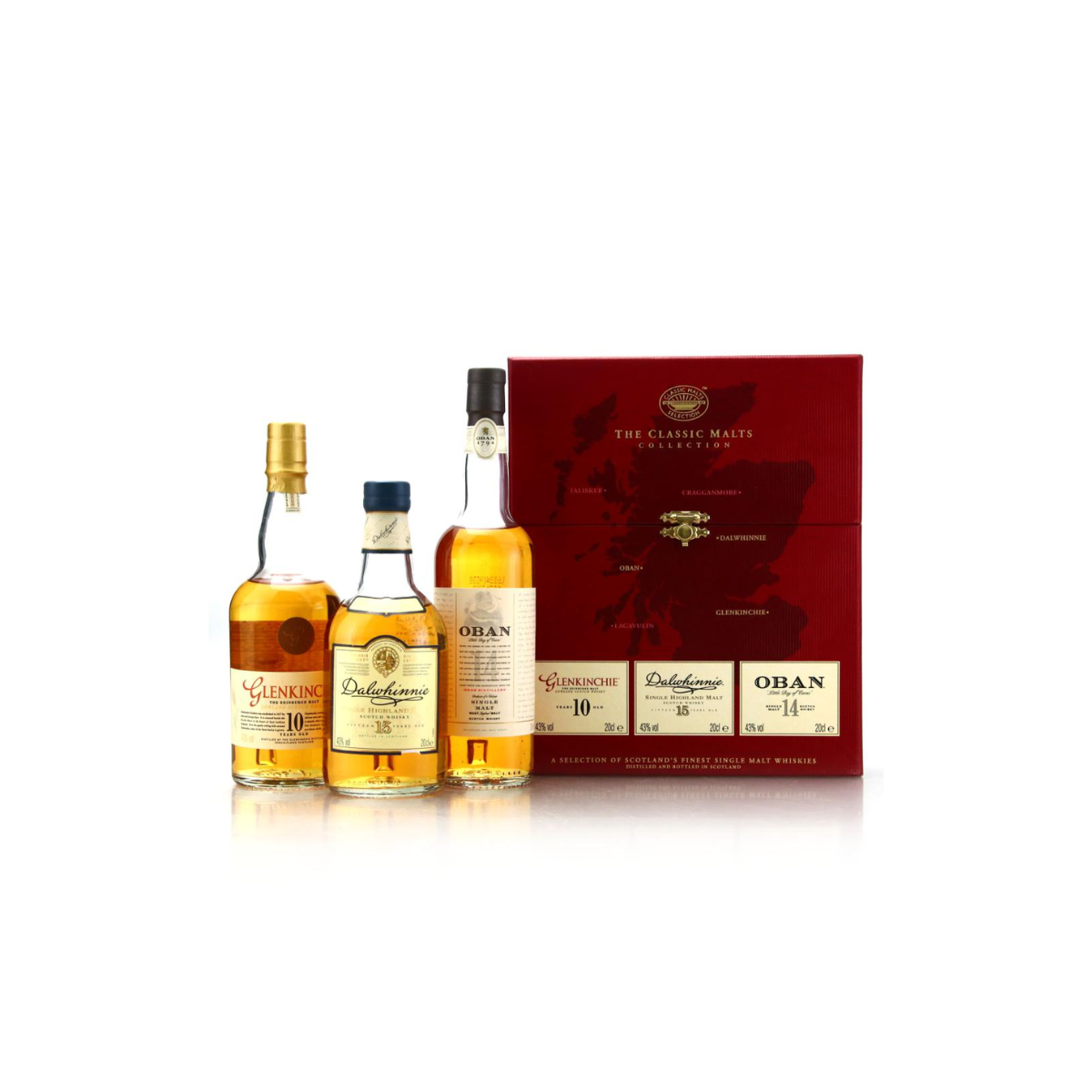 The Classic Malts Coastal Collection Gift Pack (3 x 200ml)