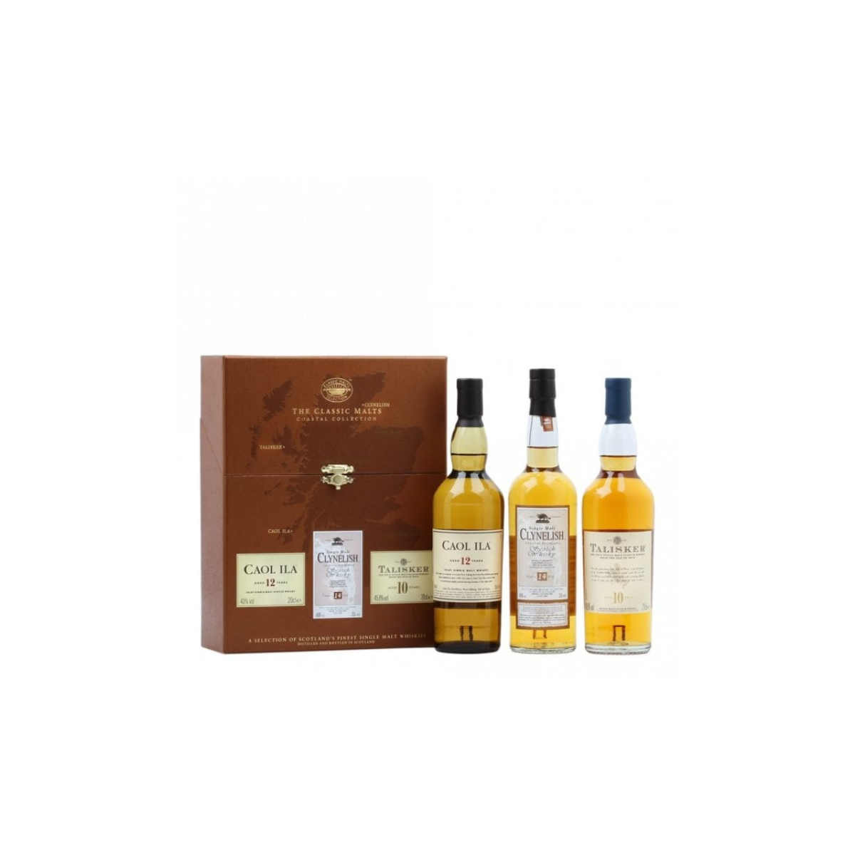The Classic Malts Coastal Collection Gift Pack (3 x 200ml)