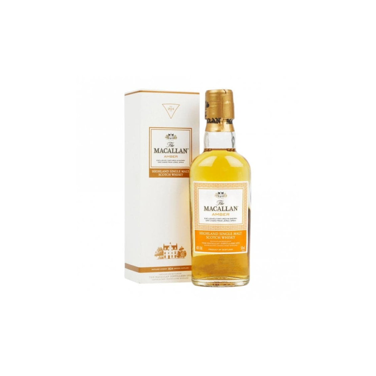 Macallan Amber - The 1824 Collection Series (miniature)(50ml)