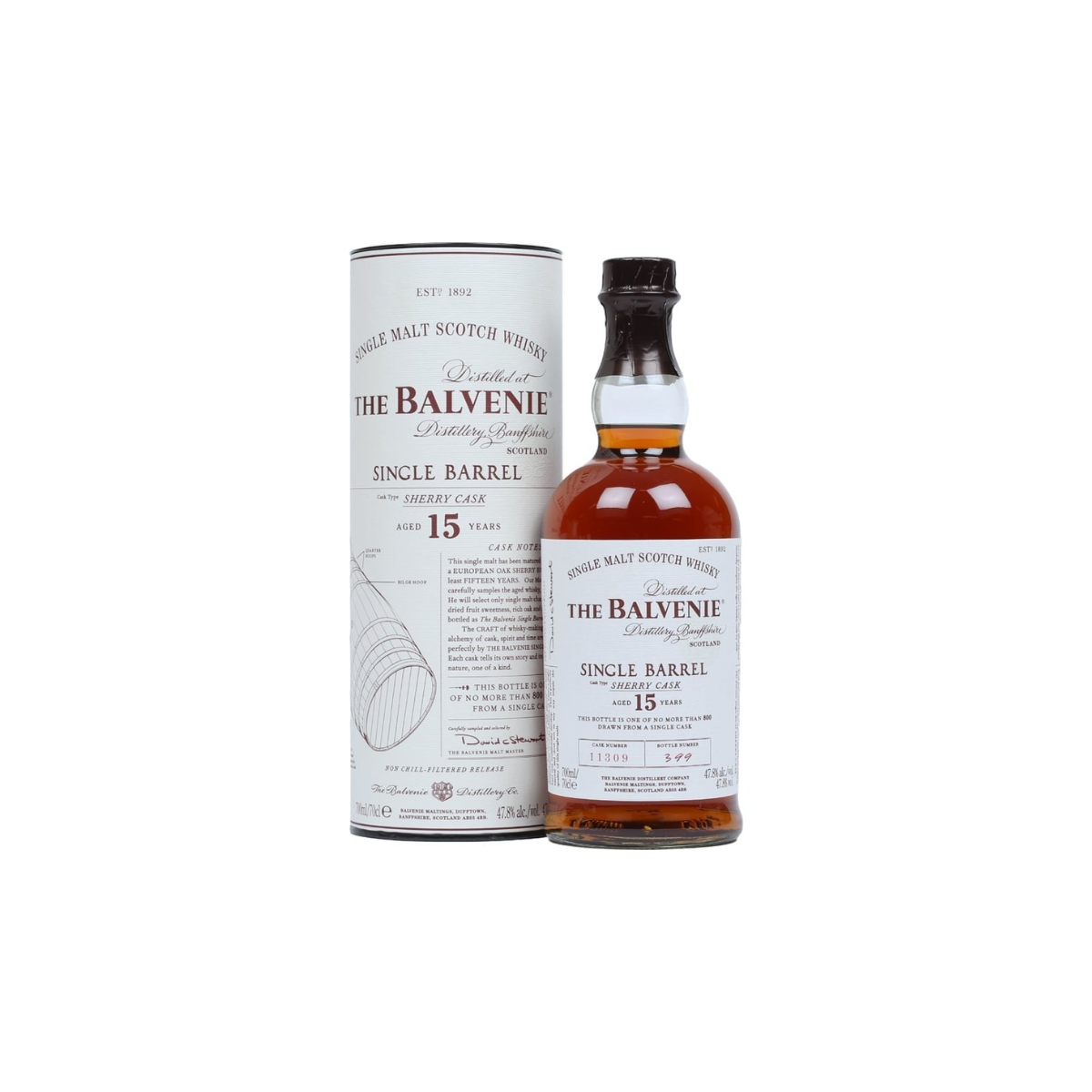The Balvenie 15 Year Old Single Barrel Sherry Cask