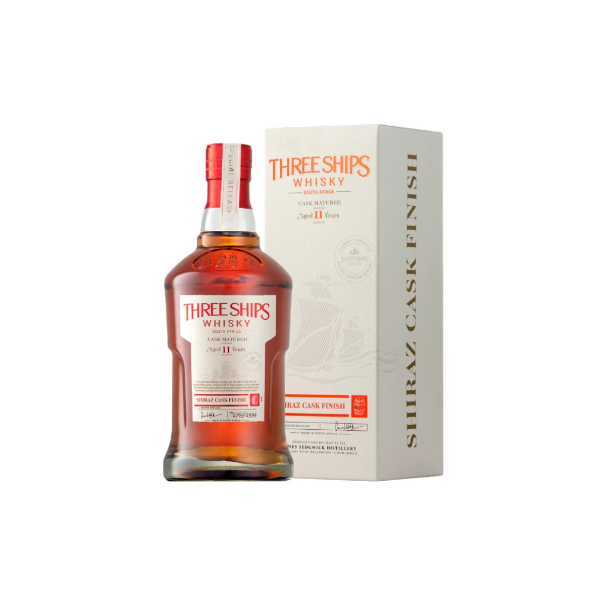 Three Ships 11 year old Shiraz Cask Finish (Masters Collection Release no 5)