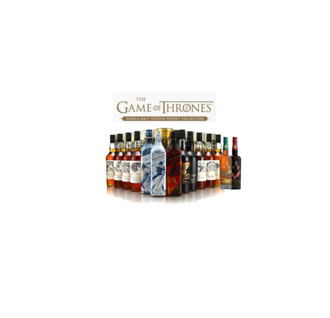 Diageo Games of Thrones (Extended 14 bottle series)
