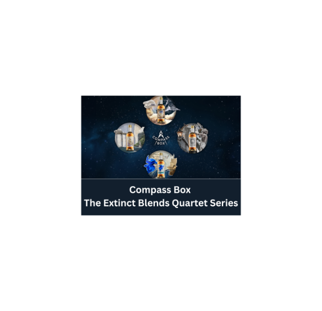 Compass Box The Extinct Blends Quartet Series