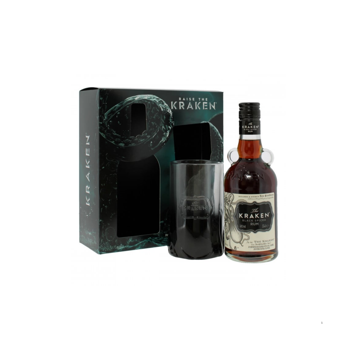 Kraken Black Spiced Rum Highball Glass Gift Pack
