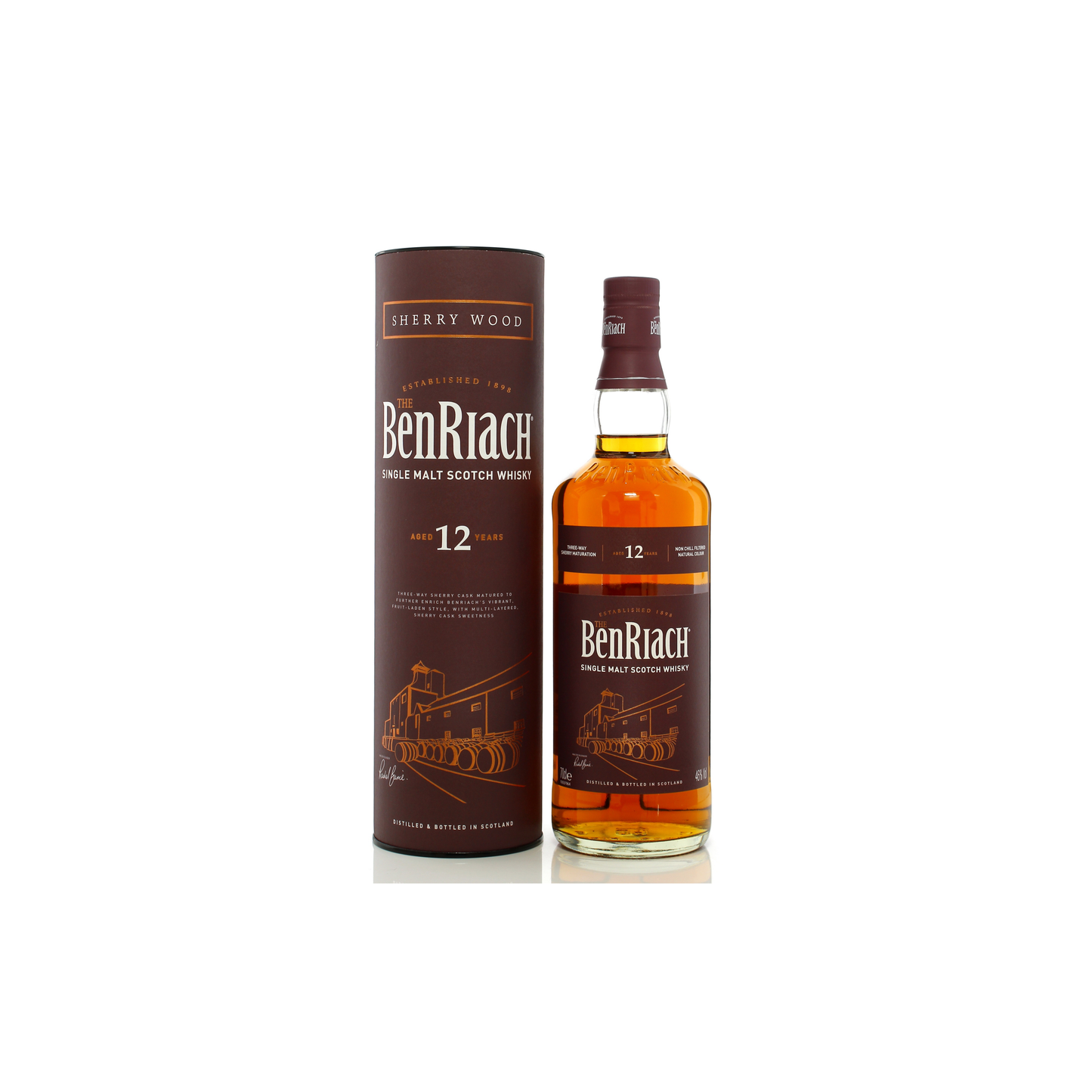 BenRiach 12 Year Old - Sherry Wood