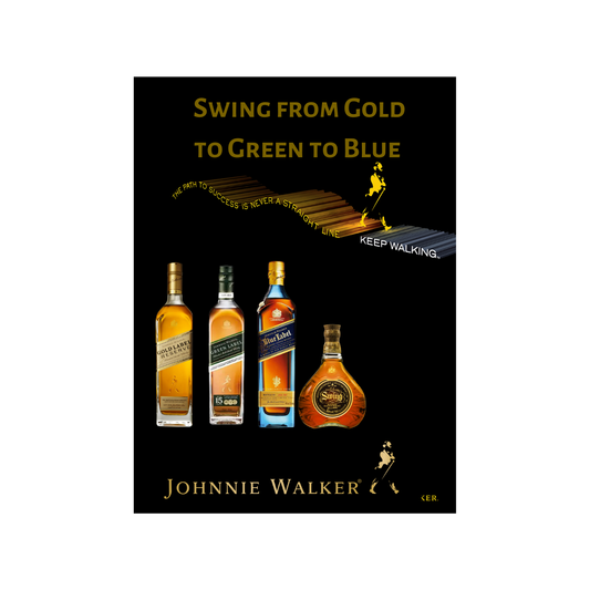 Johnnie Walker - Swing from Gold to Green to Blue