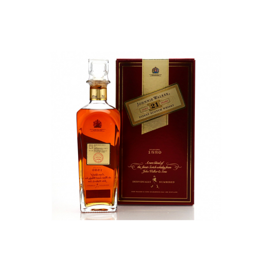 Johnnie Walker 21 year old	Old bottling: no A044612
