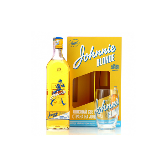 Johnnie Walker Blonde (gift pack with glass)