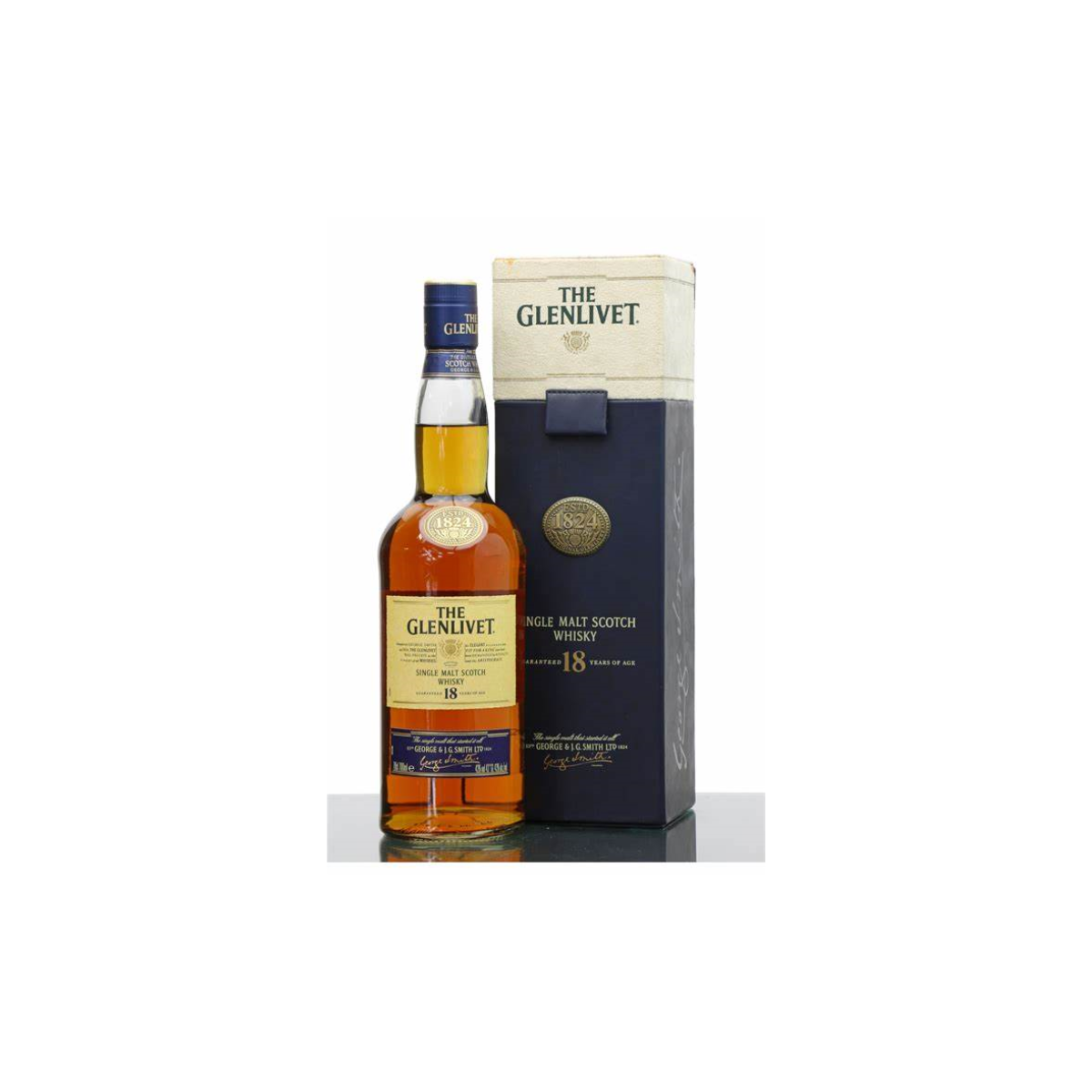 Glenlivet 18 year old (in leather case)