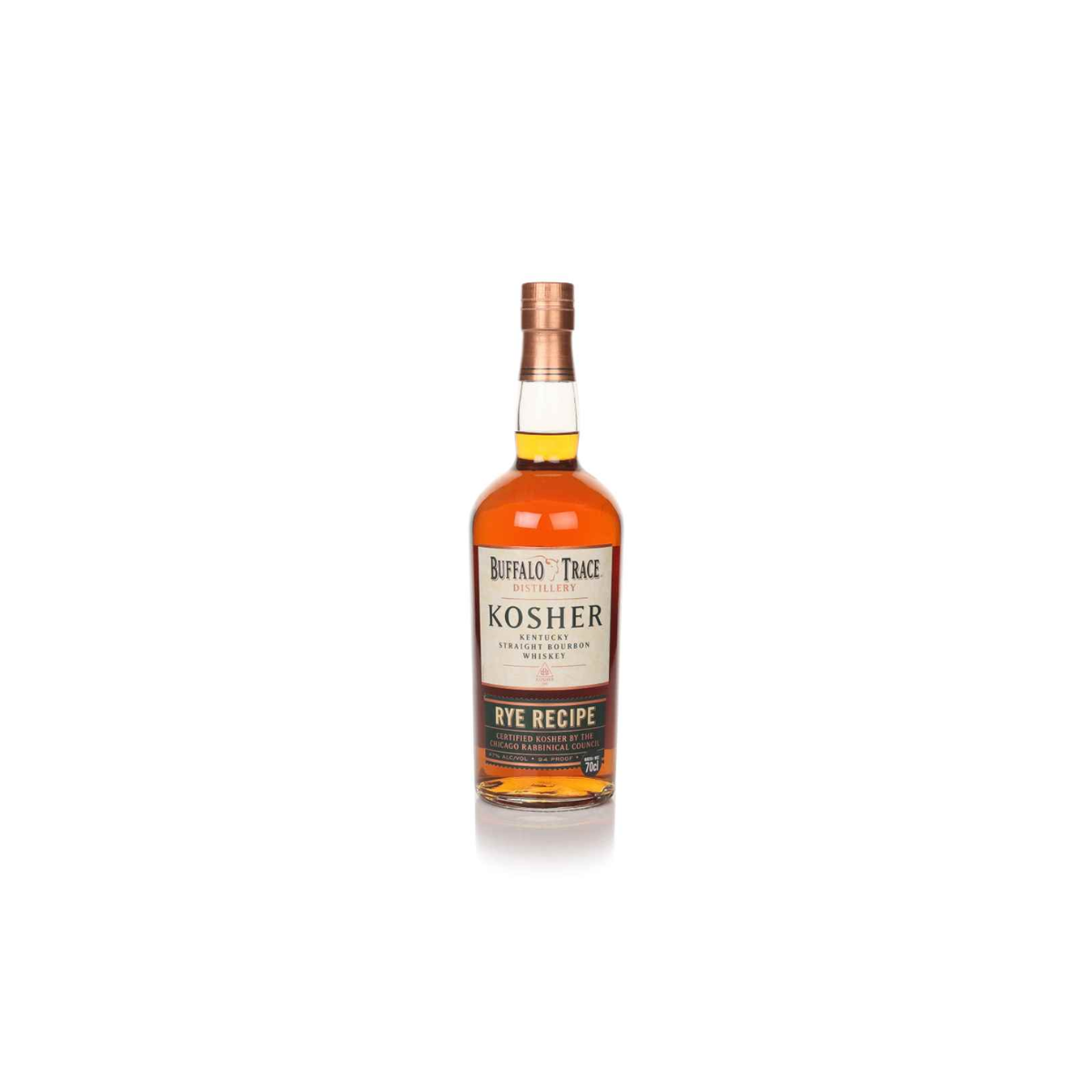 Buffalo Trace Kosher Rye Whiskey