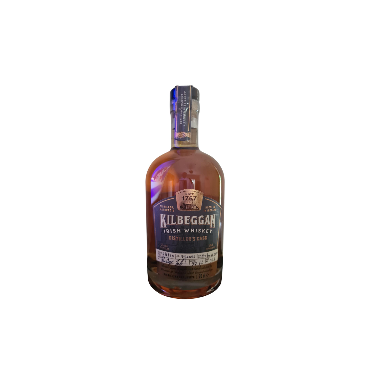 Kilbeggan Distillers Cask 10 year old