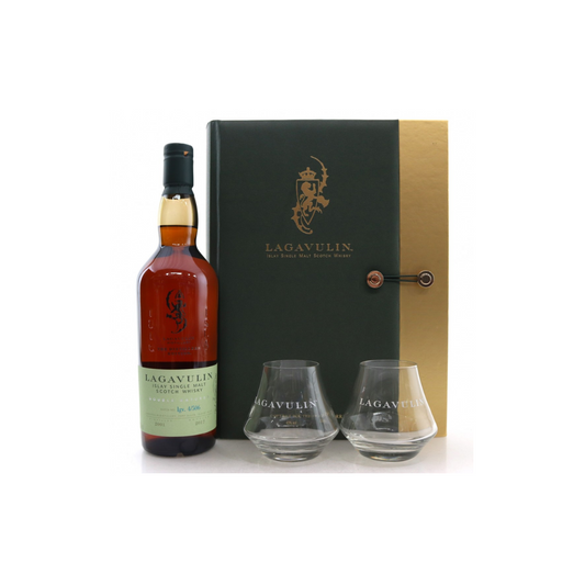 Lagavulin 2001 The Distillers Edition Batch 4/506 - gift box with 2 glasses