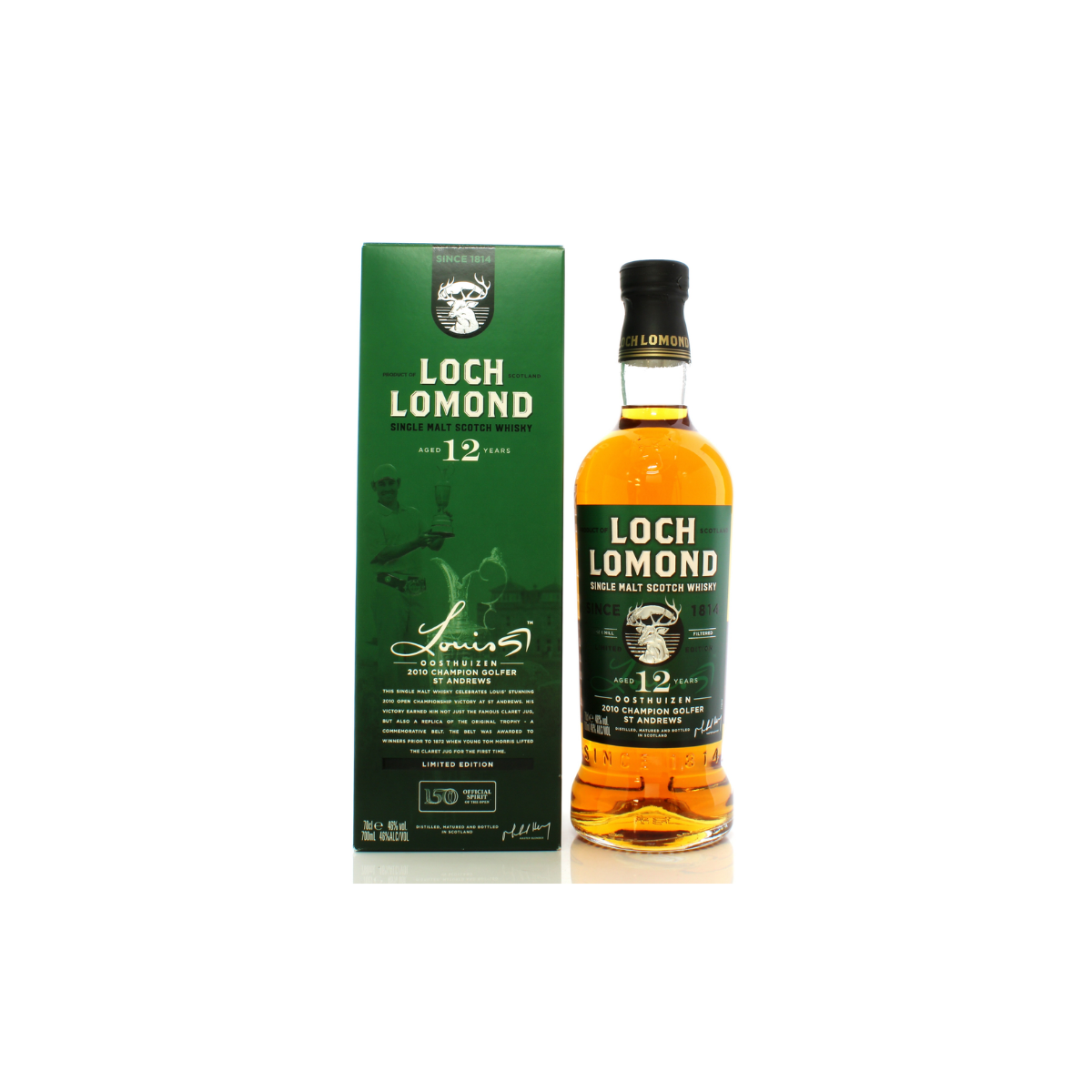 Loch Lomond 12 Year Old Louis Oosthuizen Limited Edition