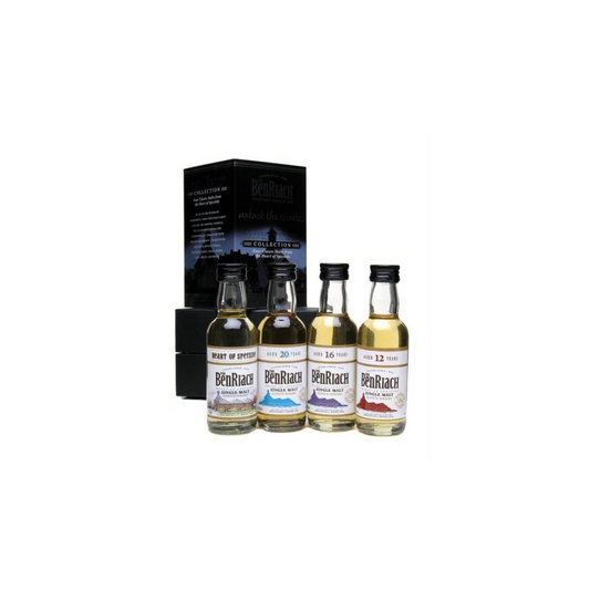 Benriach Classic Collection Nas,12,16,20 Year Old Gift Pack (50ml)