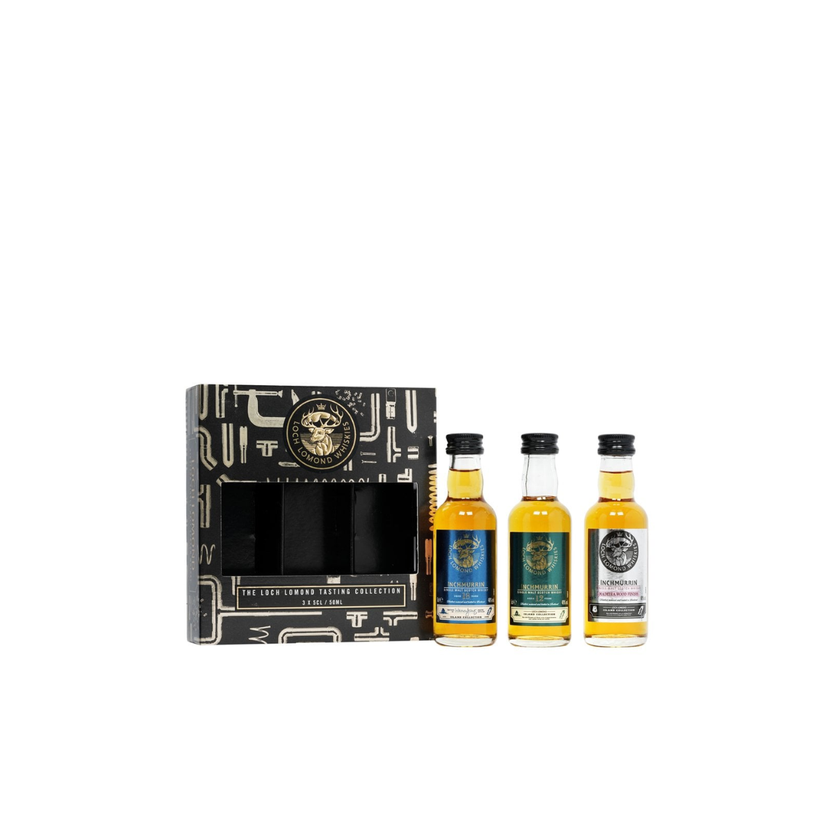 Loch Lomond Inchmurrin Taster Pack - 3x50ml Miniatures