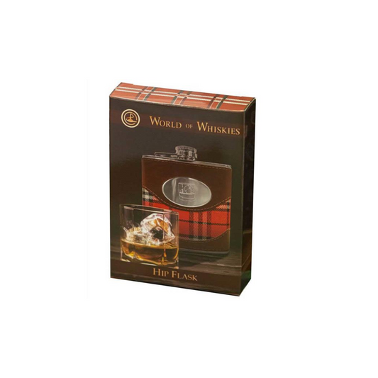 World of Whiskies Golfers Hip Flask