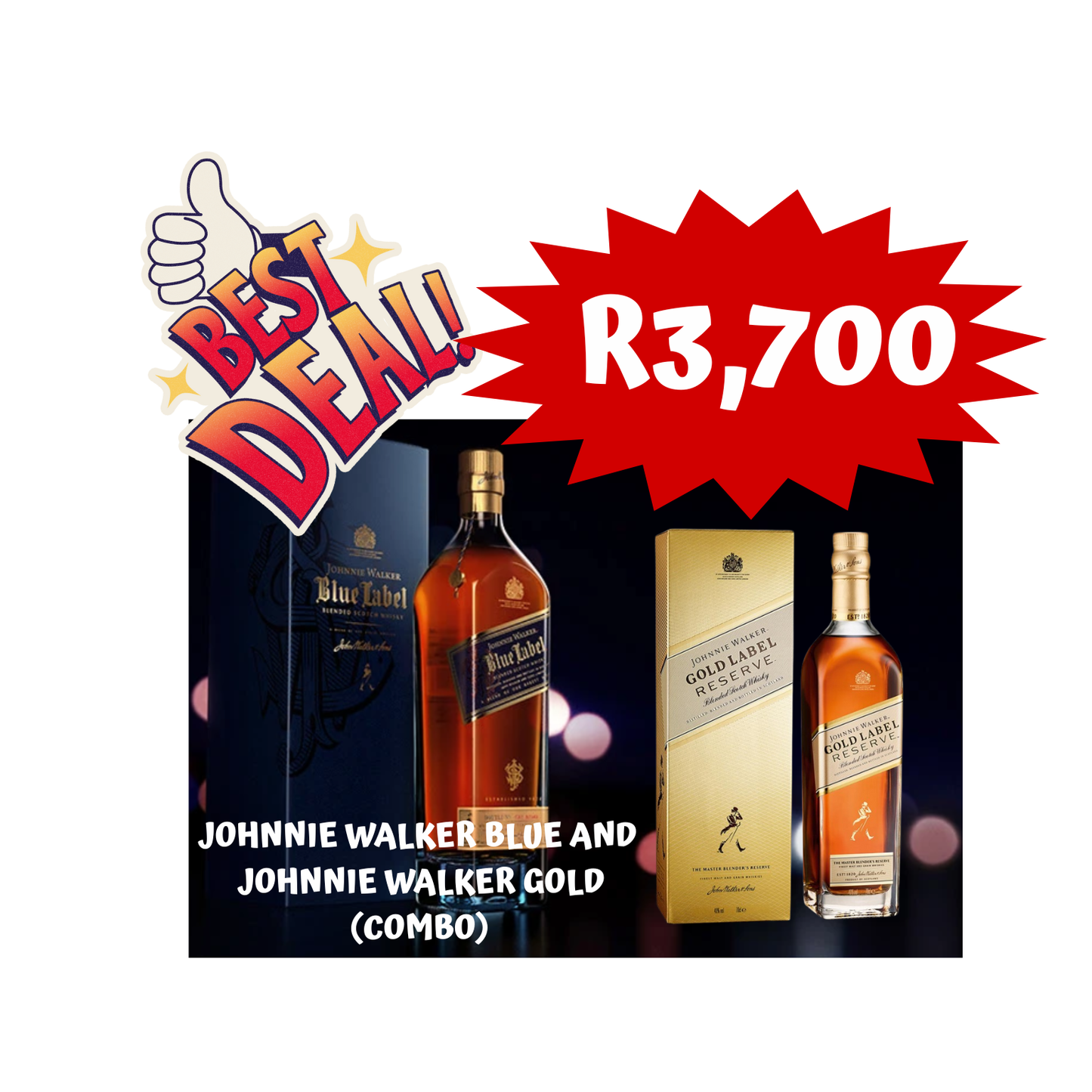 Johnnie Walker: Blue and Gold Bundle