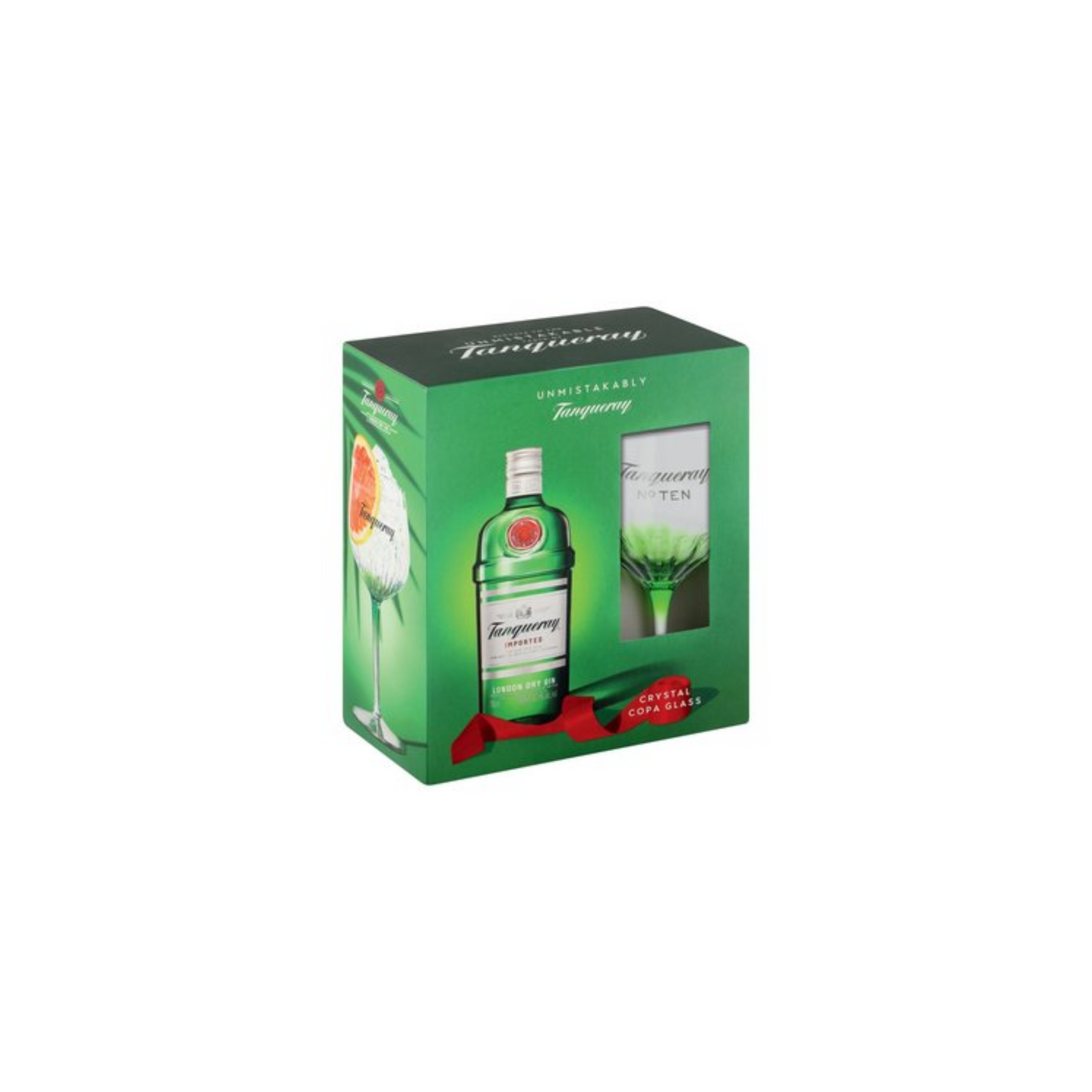 Tanqueray London Dry Gin with Crystal Copa Glass