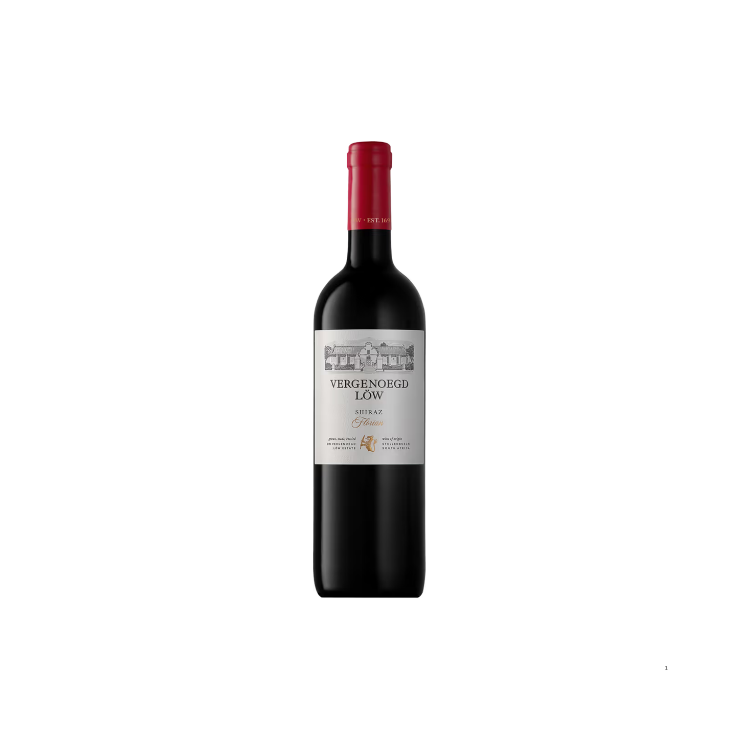 Vergenoegd Löw Range Florian Shiraz 2022
