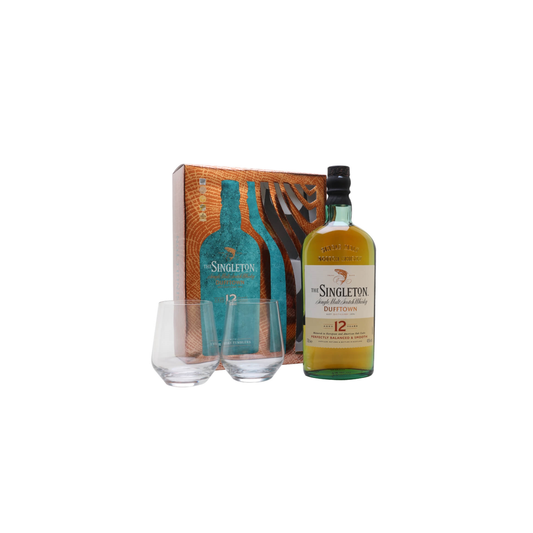The Singleton 12-year-old (2 glass gift set)
