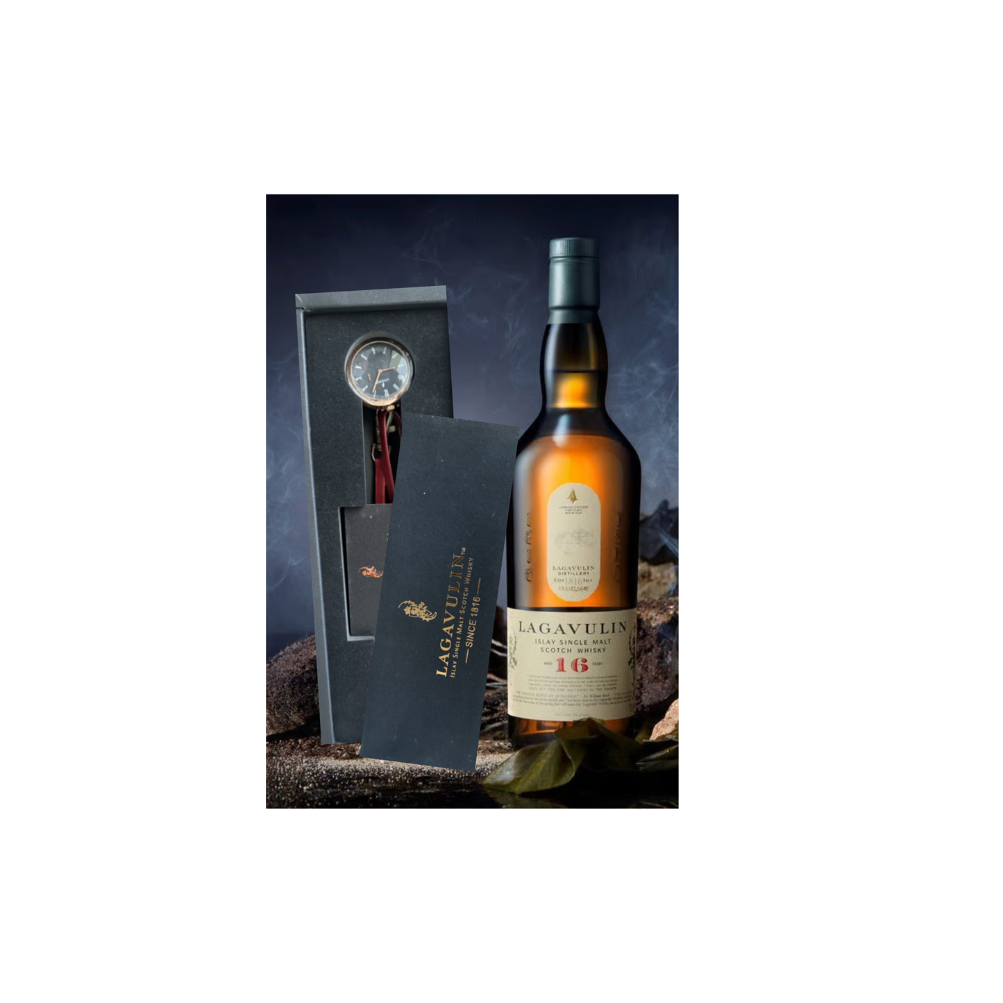 Lagavulin 16-year-old (with Free branded watch gift)